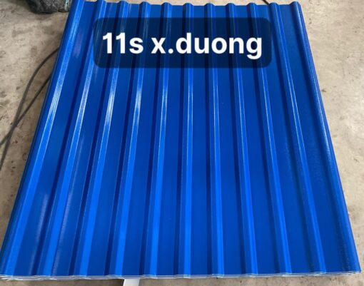 Tôn Nhựa 4 Lớp PVC/ASA 11 Sóng vuông