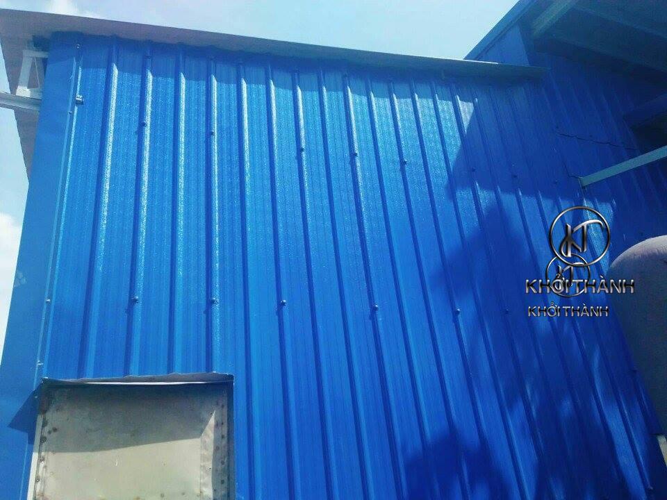 Công trình sử dụng Tôn Nhựa 4 Lớp PVC/ASA 5 Sóng Vuông