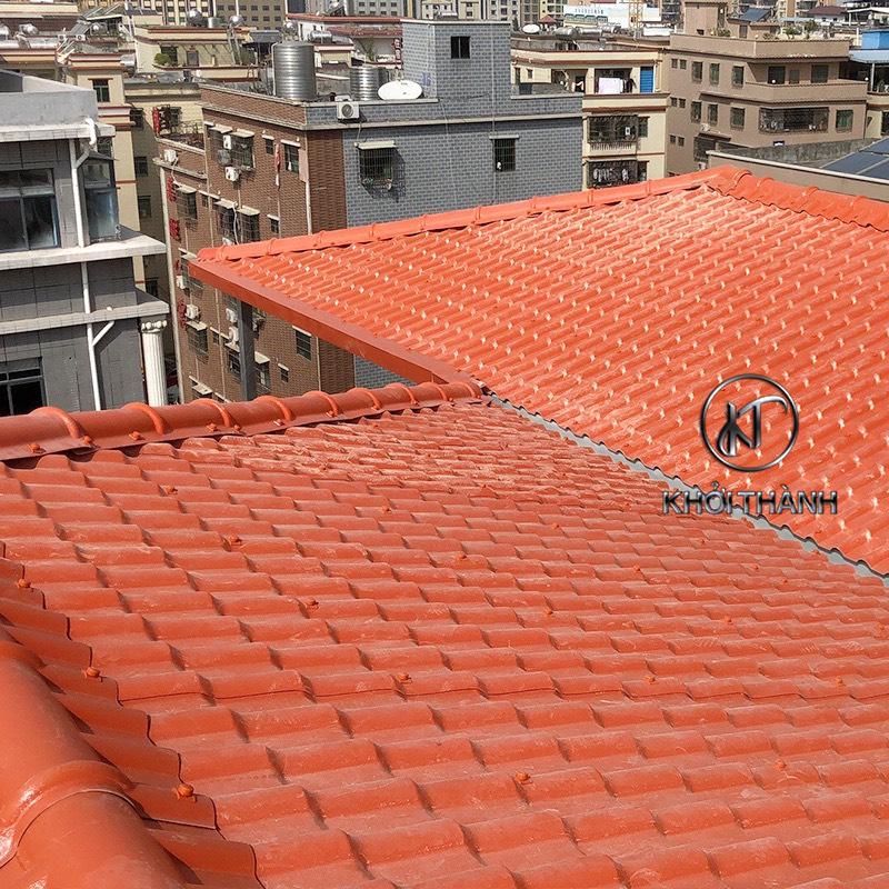 Công trình sử dụng Ngói Nhựa PVC/ASA 4 Lớp