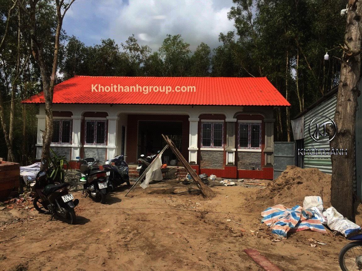 Công trình sử dụng Ngói Nhựa PVC/ASA 4 Lớp