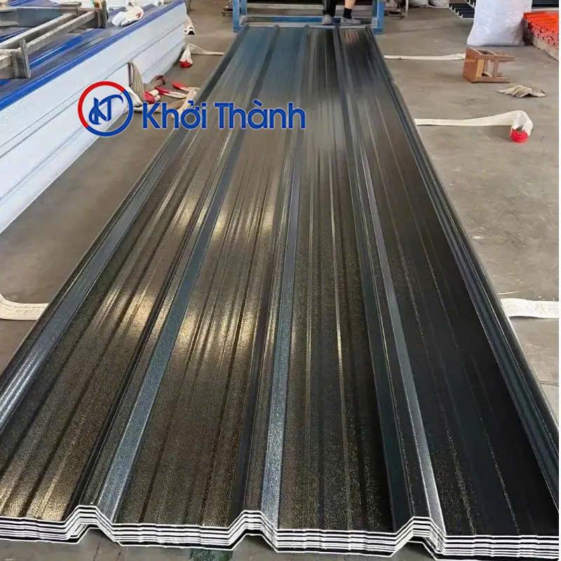 Tôn nhựa 4 lớp pvc/asa 5 sóng vuông Tôn Nhựa 4 Lớp PVC/ASA 5 Sóng Vuông