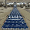 Ngói nhựa PVC/ASA màu xanh dương