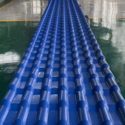 Ngói nhựa PVC/ASA màu xanh dương