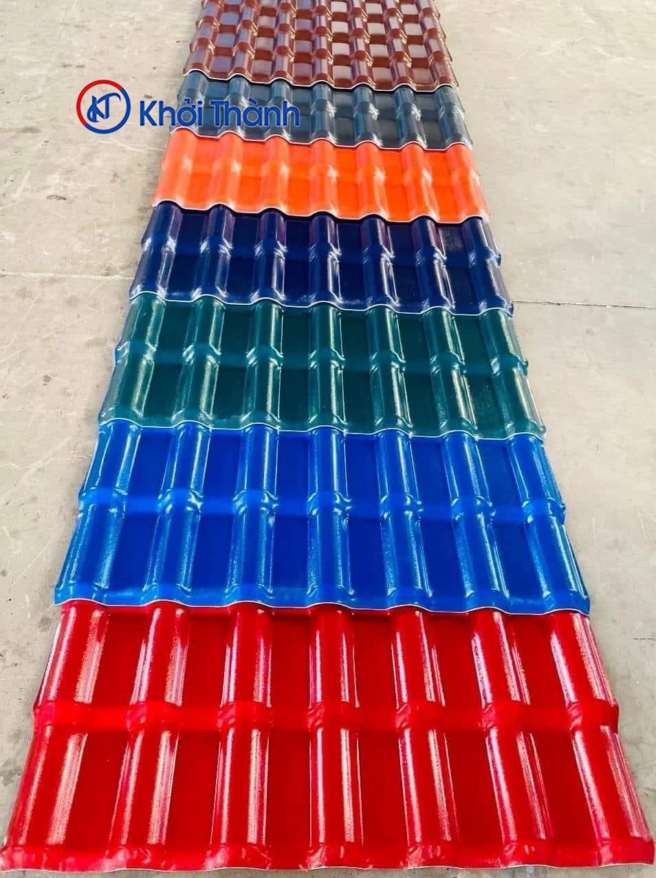 tôn ngói nhựa xanh dương Tôn ngói nhựa xanh dương