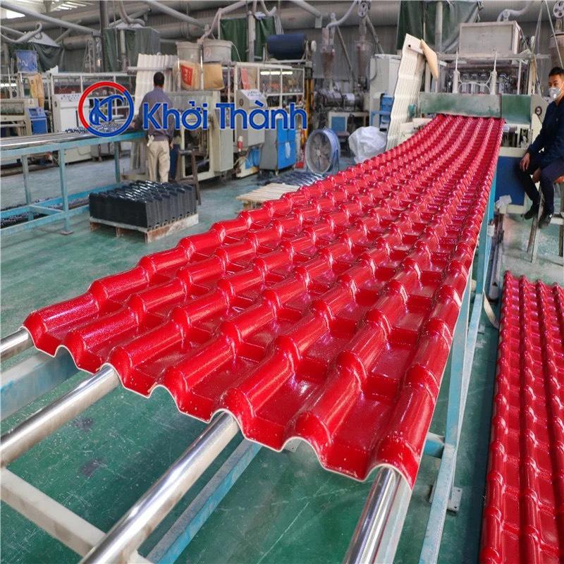 Tôn ngói nhựa đỏ đô Tôn ngói nhựa đỏ đô