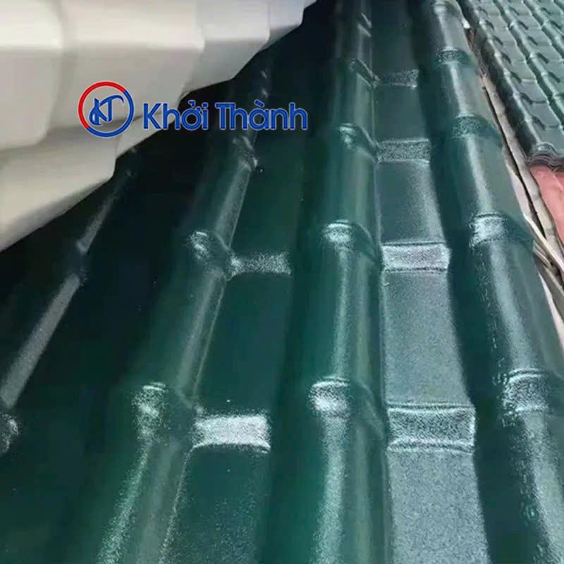 Tôn ngói nhựa xanh rêu Tôn ngói nhựa xanh rêu