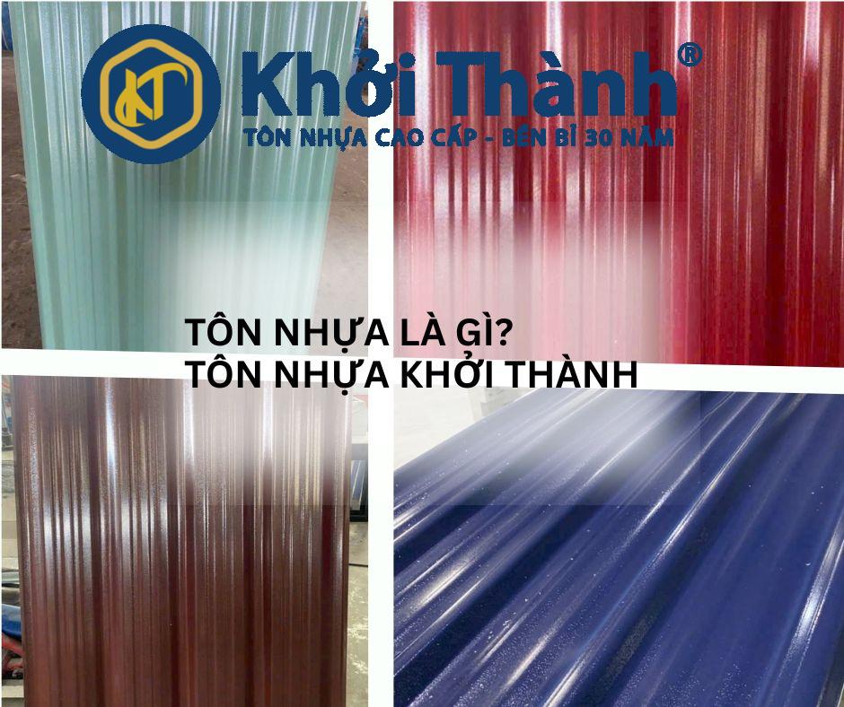 Tôn nhựa PVC Khởi Thành