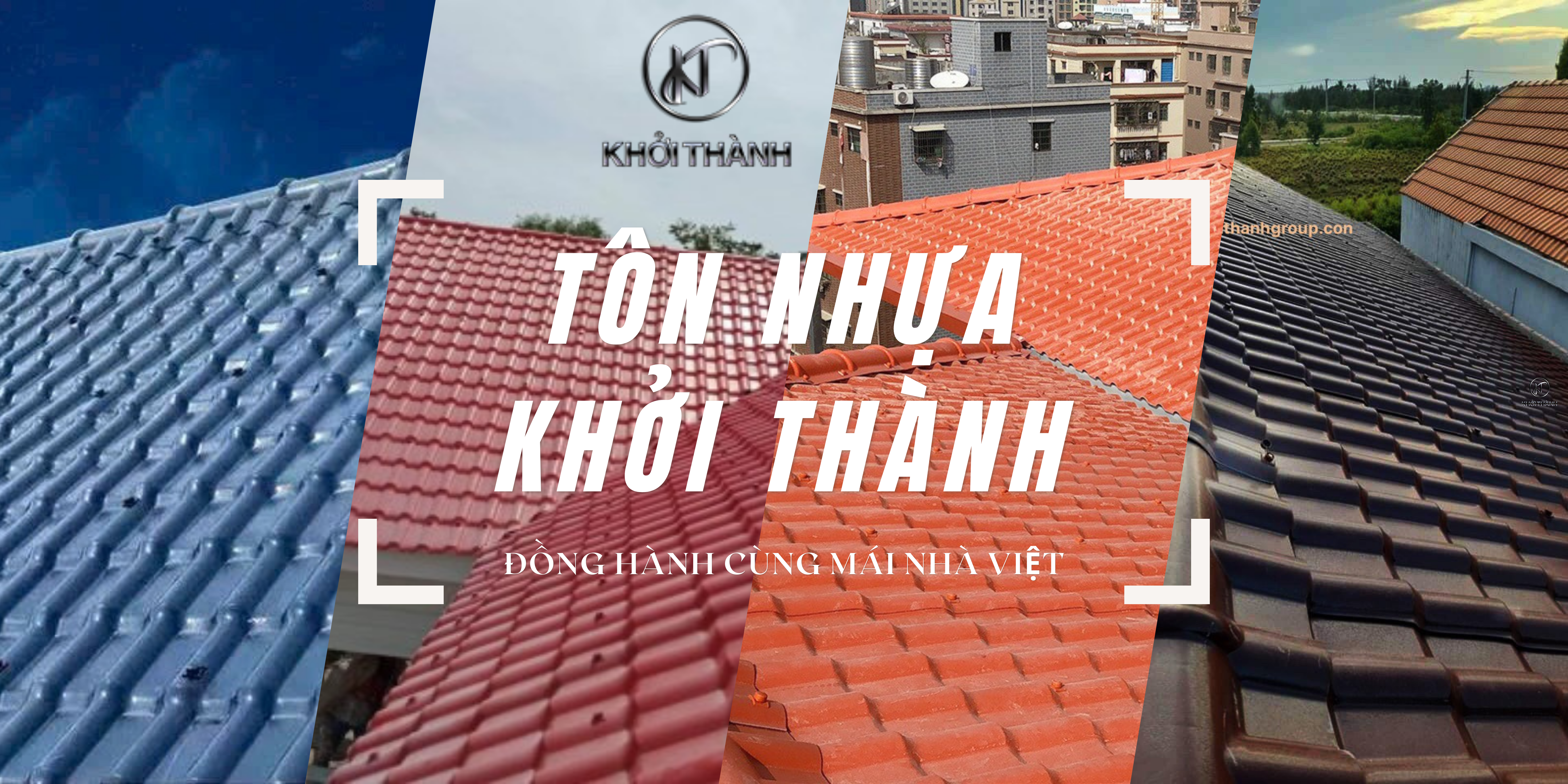 tôn ngói nhựa Khởi Thành, tôn nhựa giá rẻ