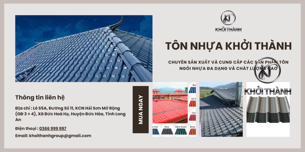 Tôn Nhựa Khởi Thành