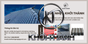 Tôn nhựa khởi thành