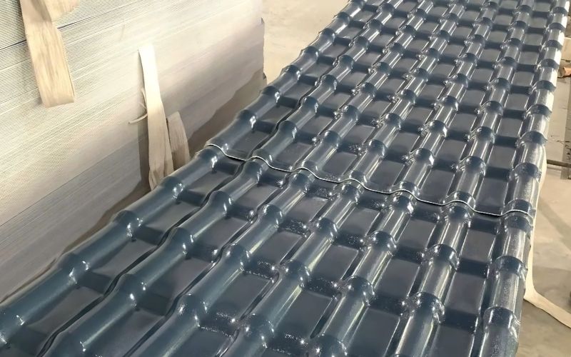 Ngói nhựa PVC/ASA màu xanh xám - Đặc điểm nổi bật