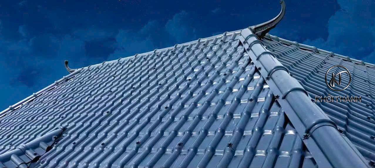 Tôn ngói nhựa xanh xám - Tôn nhựa Khởi Thành, Tôn nhựa lợp mái Tôn ngói nhựa xanh xám - Tôn nhựa Khởi Thành, Tôn nhựa lợp mái