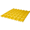 Ngói nhựa PVC/ASA màu vàng