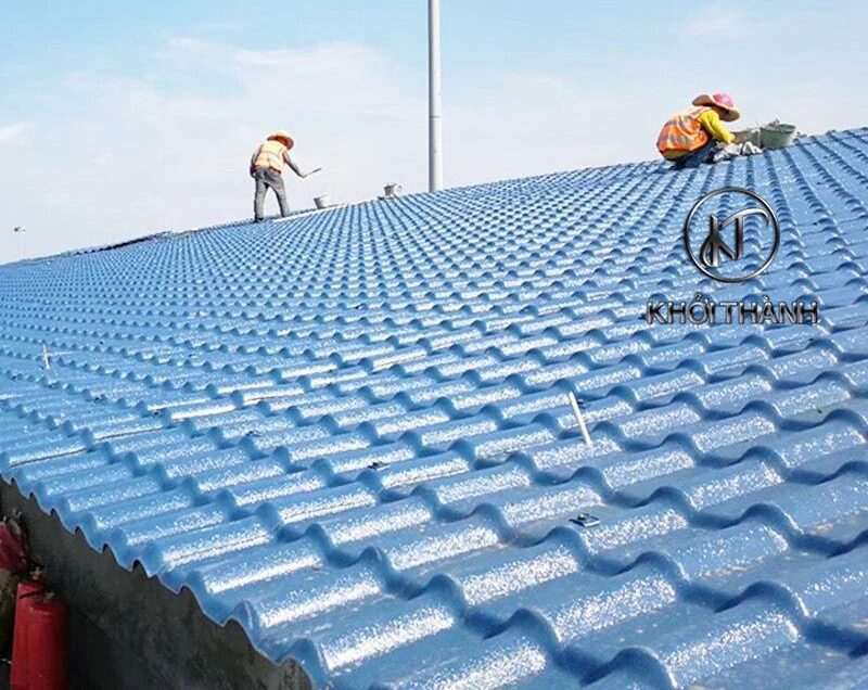 tôn nhựa giả ngói