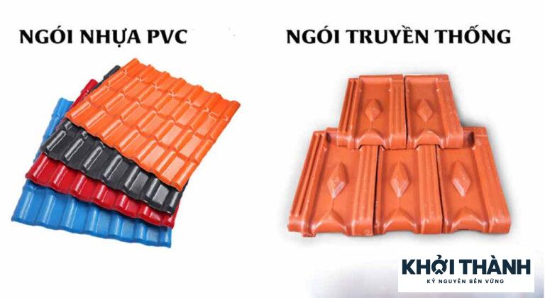 So sánh ngói nhựa PVC và ngói truyền thống