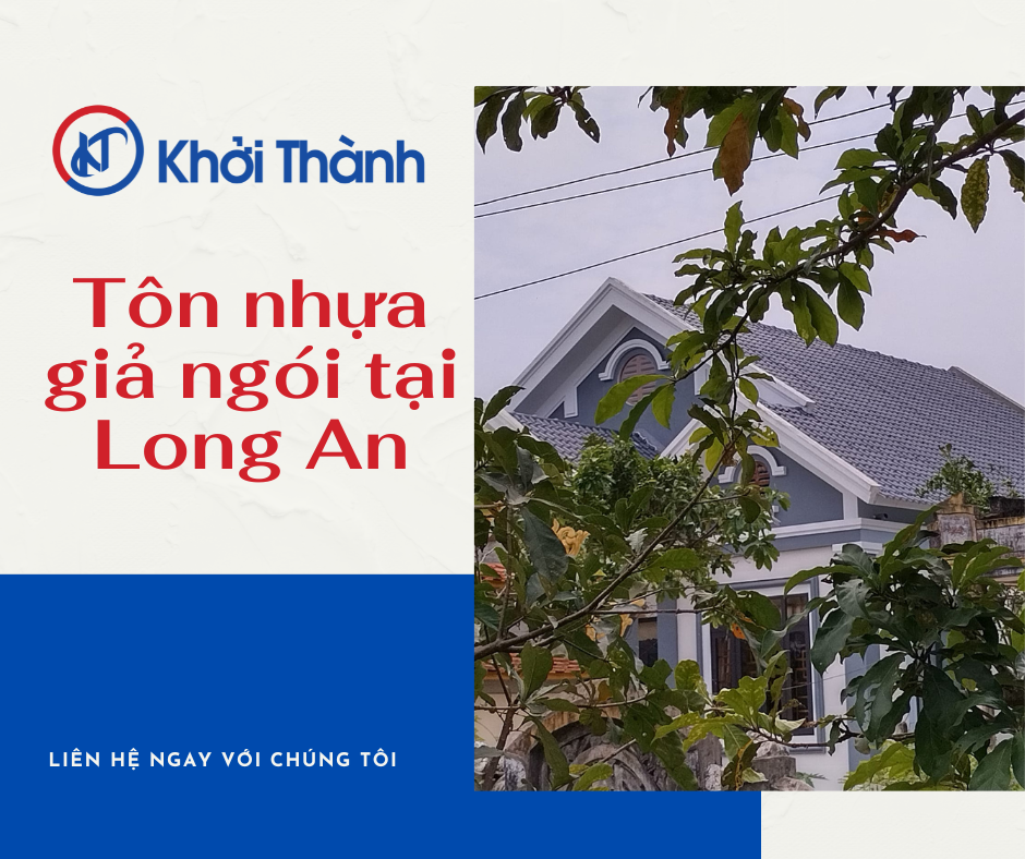 Tôn nhựa giả ngói giá rẻ tại Long An