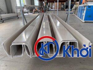 máng xối nhựa PVC