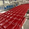 Ngói Nhựa PVC/ASA Màu Đỏ Đô