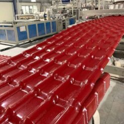 Ngói Nhựa PVC/ASA Màu Đỏ Đô