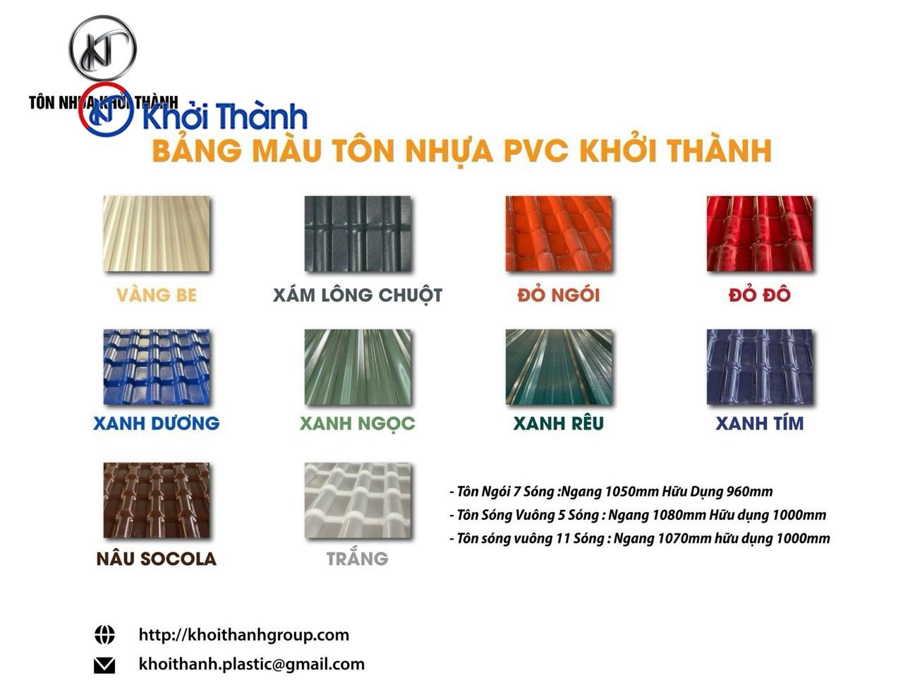 Tôn Nhựa, Ngói Nhựa Cao Cấp Tại TP.HCM