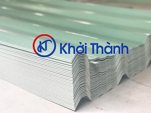 Kích thước tôn sóng vuông PVC chi tiết phổ biến hiện nay