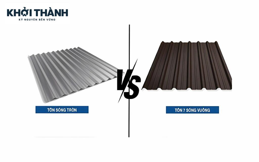 So sánh tôn sóng tròn và tôn sóng vuông PVC giúp bạn lựa chọn vật liệu lợp phù hợp