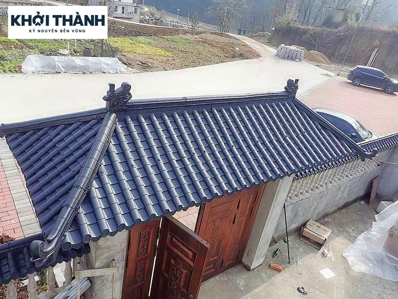 Vẻ đẹp từ mái ngói nhựa ASA – điểm nhấn hoàn hảo cho công trình