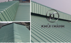 tôn màu xanh ngọc bằng nhựa khởi thành với ưu điểm vượt trội