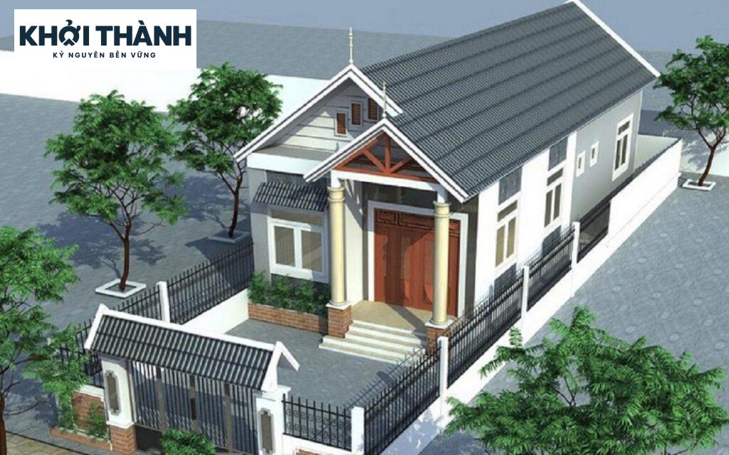 10+ gợi ý mẫu nhà cấp 4 sử dụng tôn nhựa đẹp cho tổ ấm gia đình bạn