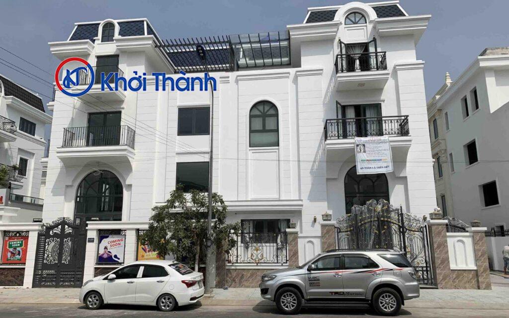 mẫu biệt thự lợp tôn nhựa ở Bến Tre