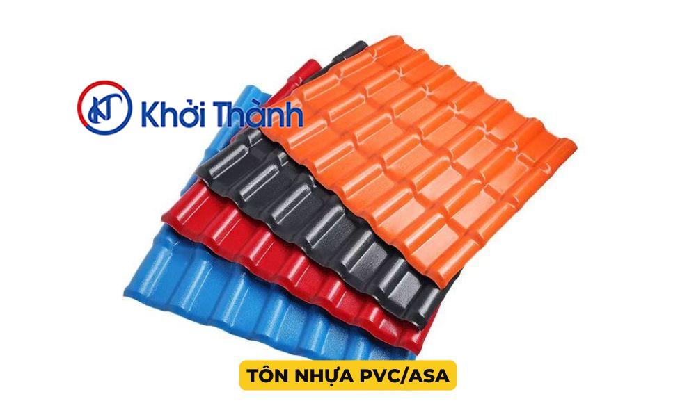 Tôn nhựa PVC/ASA lợp mái nhà