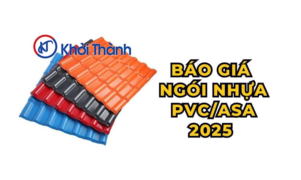 Báo giá ngói nhựa PVCASA 2025