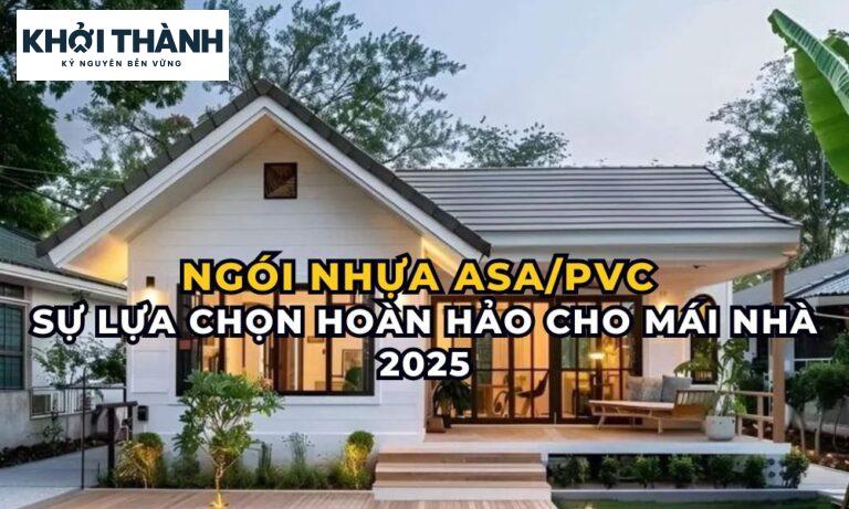 Ngói nhựa ASA/PVC: Sự lựa chọn hoàn hảo cho mái nhà 2025