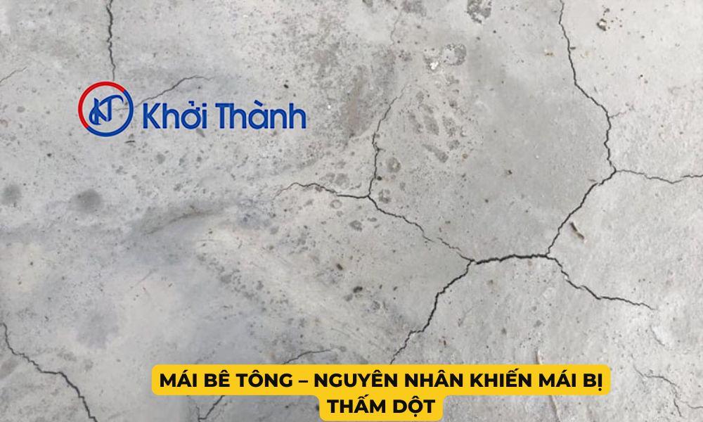 Mái Bê Tông – Nguyên Nhân Khiến Mái Bị Thấm Dột