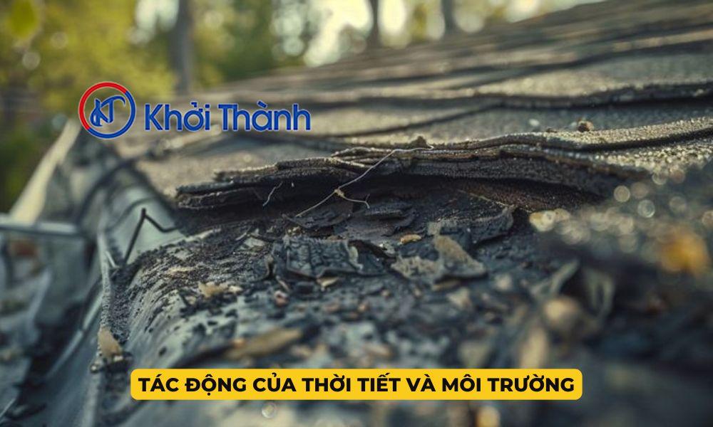 Tác động của thời tiết và môi trường