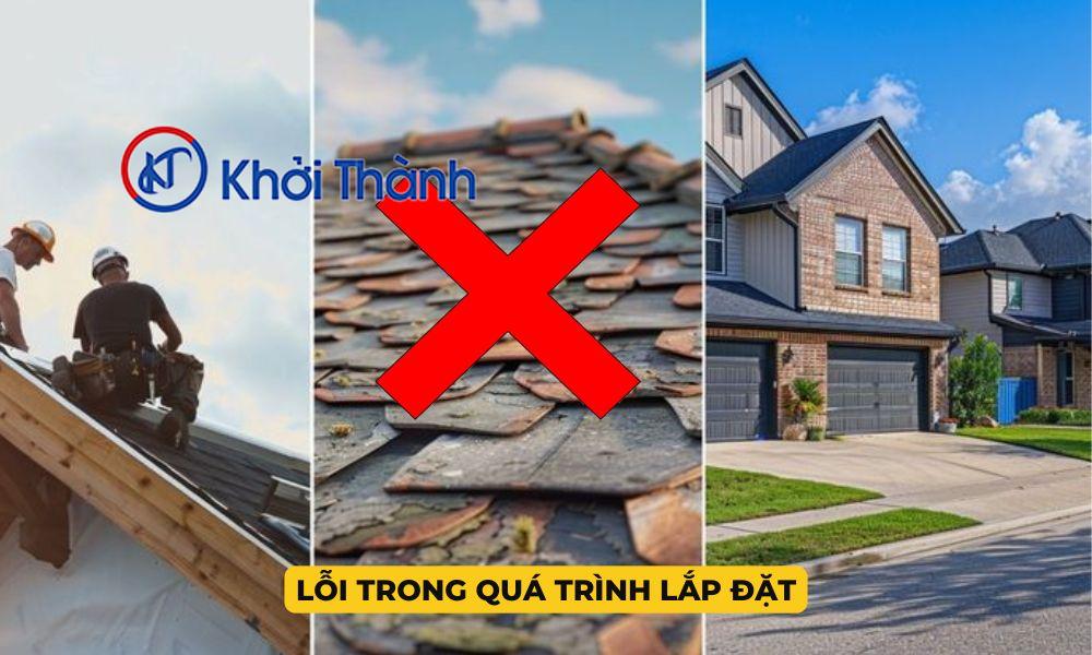 Lỗi trong quá trình lắp đặt