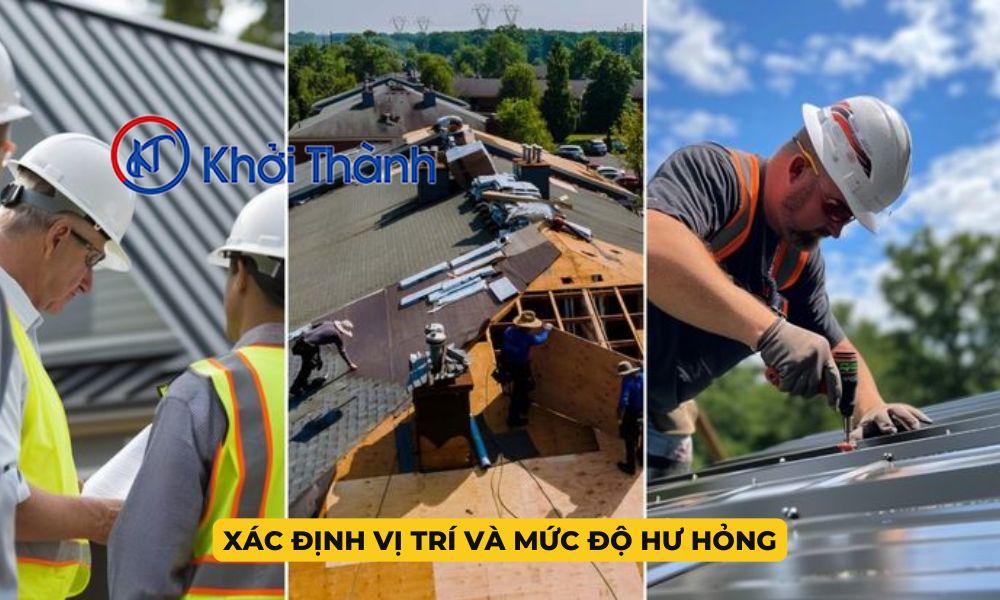 Xác định vị trí và mức độ hư hỏng