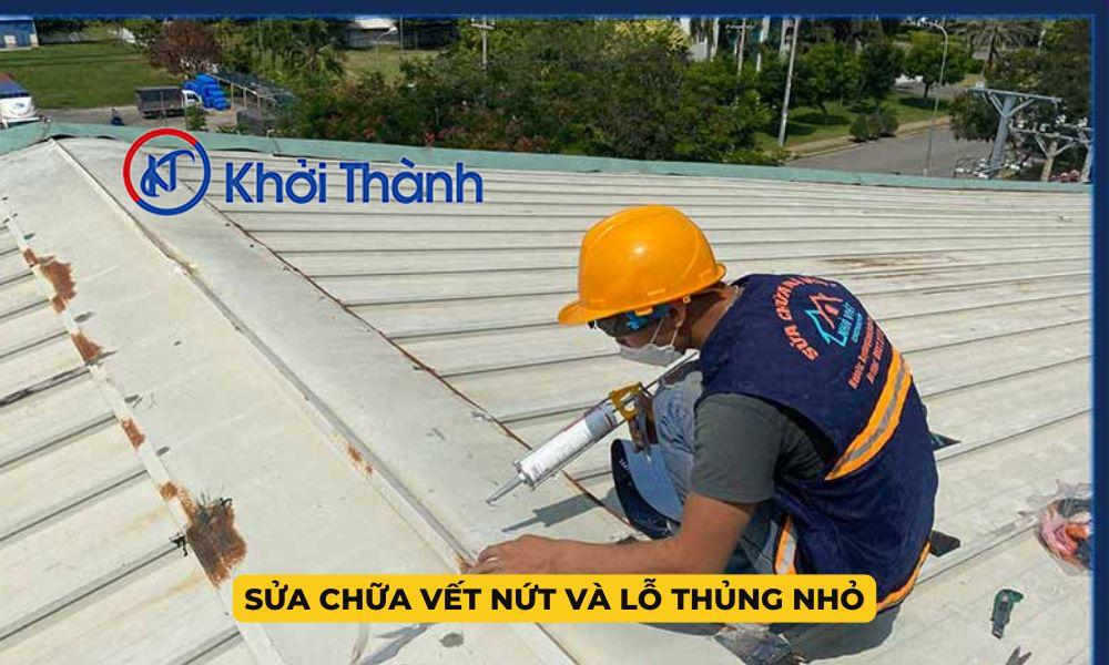 Cách Sửa Mái Nhà Tôn Nhựa - Sửa chữa vết nứt và lỗ thủng nhỏ