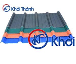 Tôn nhựa sóng vuông PVC/ASA