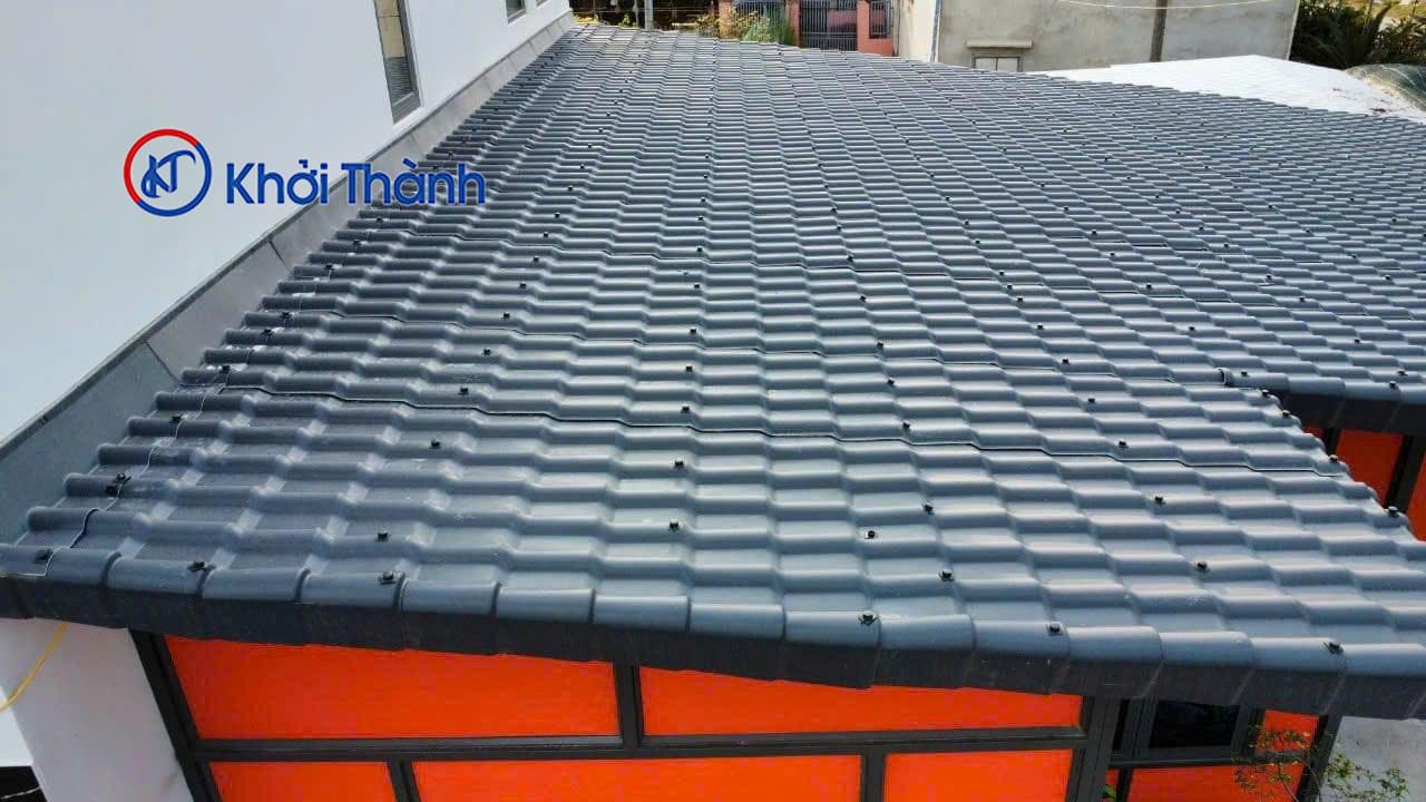 Ứng Dụng Ngói nhựa ASA/PVC được tin dùng cho nhiều công trình