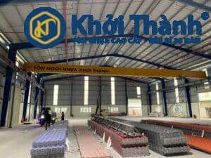 Nhà máy sản xuất tôn nhựa Khởi Thành