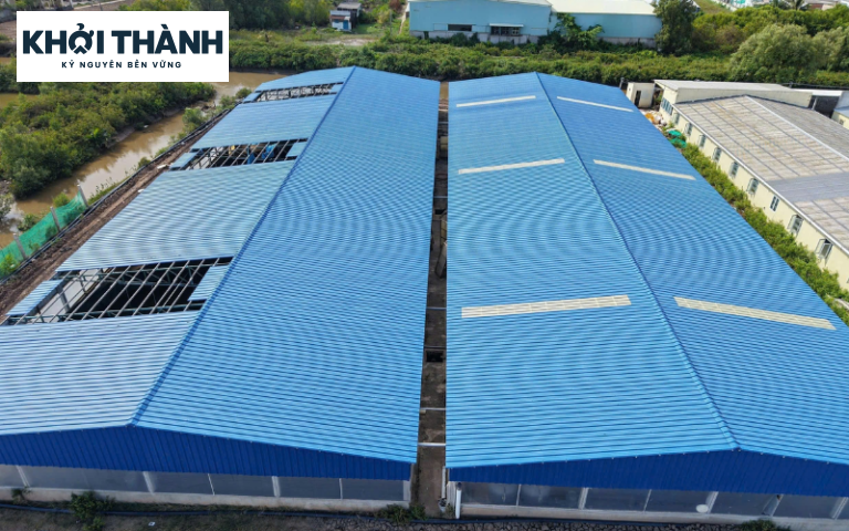 MÁI NHÀ XƯỞNG XANH – DẤU ẤN KHỞI THÀNH