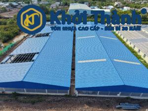Nhà Xưởng Lợp Tôn PVC Khởi Thành