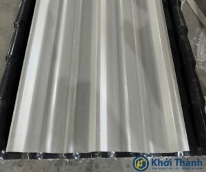 Tôn Nhựa PVC/ASA 3 sóng màu trắng