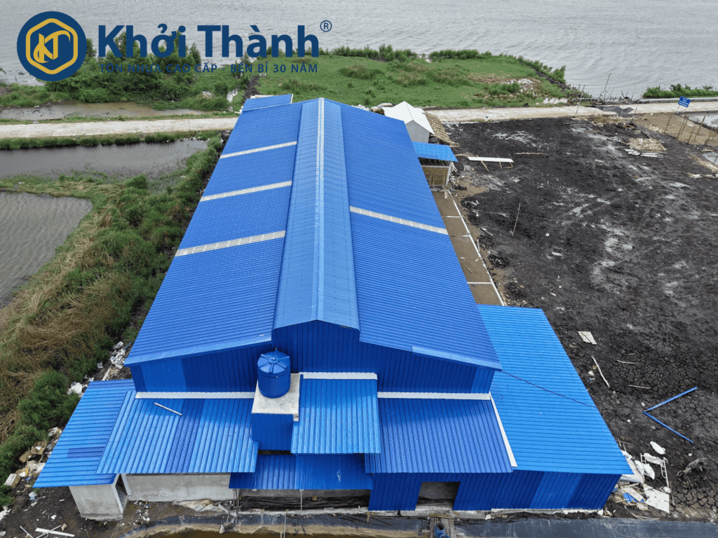 Tôn nhựa lợp nhà xưởng tại Kiên Giang