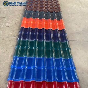Bảng màu tôn nhựa PVC 2025