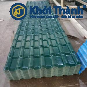 Màu xanh rêu trong bảng màu tôn nhựa PVC chính thức 2025