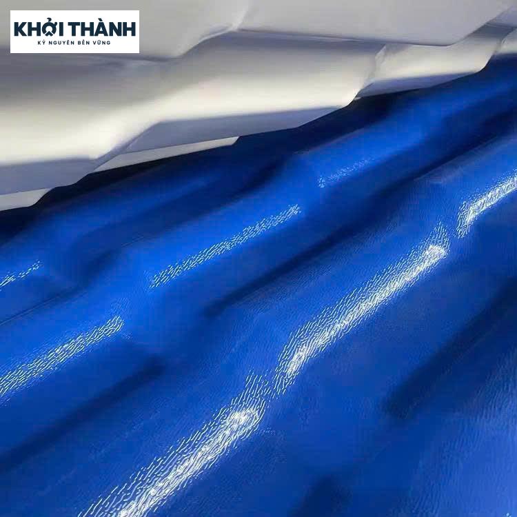 Tôn ngói nhựa xanh dương Khởi Thành