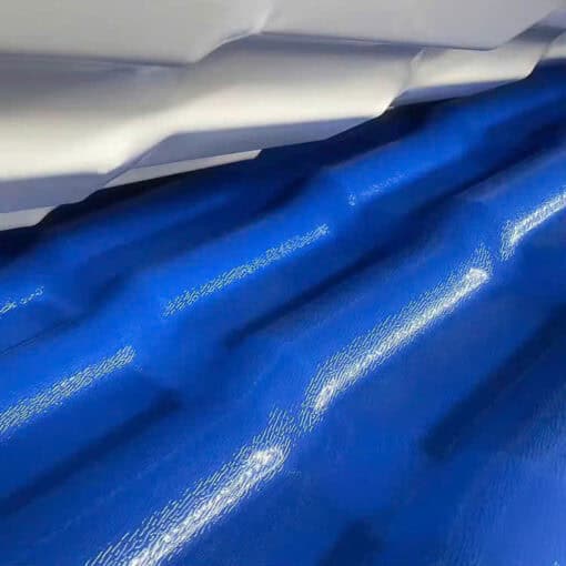 Ngói nhựa PVC/ASA màu xanh dương