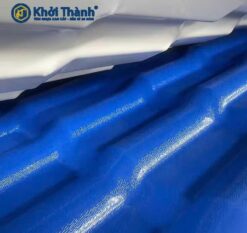 Ngói nhựa PVC/ASA màu xanh dương